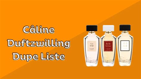 Câline Duftzwilling Dupes Liste 2024: E.